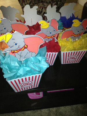 Dumbo centerpieces