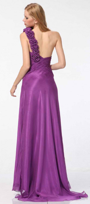 blue and purple bridesmaid dresses