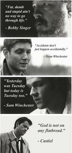 ... Quotes, Supernatural Dean Quotes, Inspiration Quotes, Sam Winchester