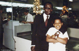 Family portrait: A rare snapshot of President Obama with his father ...