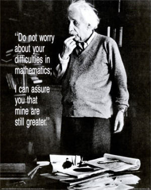 ... found out Albert Einstein did not fail at mathematics in school