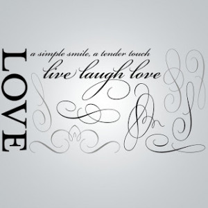 See more Quotes about Love is a simple smile, a tender touch