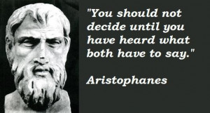 Aristophanes quotes 5