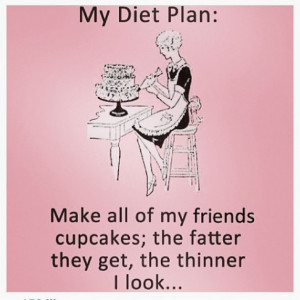 Cupcakes and friends party, all I want for my diet plan