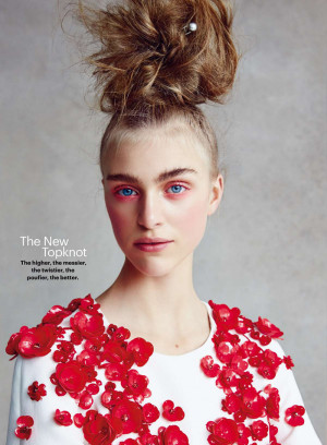 Hedvig Palm | Allure January 2015 (Photography: Patrick Demarchelier)