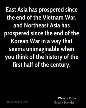 East Asia has prospered since the end of the Vietnam War, and ...