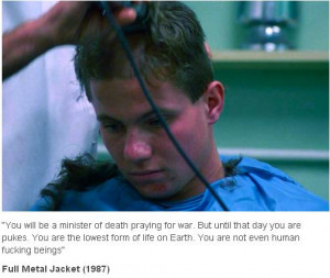 Top 10 best pictures from movie Full Metal Jacket quotes