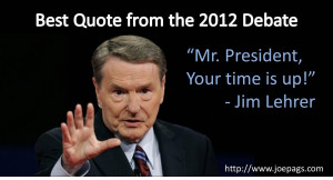 Best Quote From The 2012 Presidential Debate