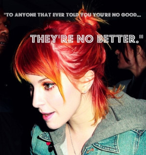 Hayley Williams' Most Inspirational Quotes « Read Less