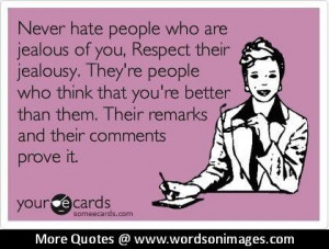 Quotes about jealousy