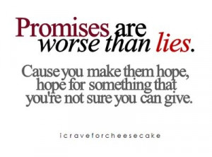 Quotes Broken Promises