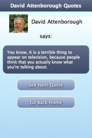 View bigger - David Attenborough Quotes for Android screenshot