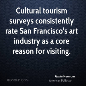 tourism surveys consistently rate San Francisco's art industry ...