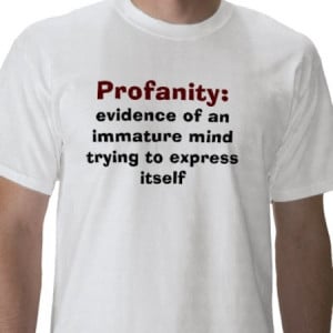 Can you sharpen your writing by cutting the profanity?