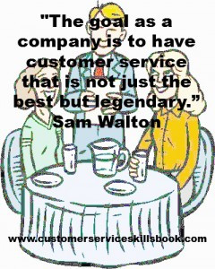 Customer Service Excellence Quote – Sam Walton