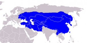 Mongol Empire Map Countries