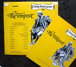 Shakespeare The Tempest 1964 Donald Wolfit book Excellent Condition