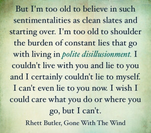 Rhett Butler, Gone with the Wind