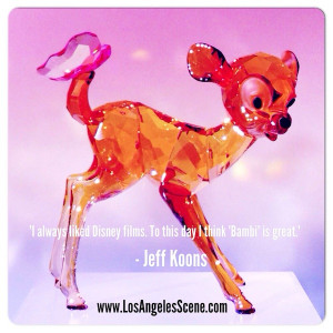 Jeff Koons Quotes on Los Angeles Scene