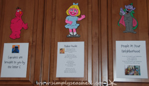 Telly Prairie Dawn Count Sesame Street Party Decor