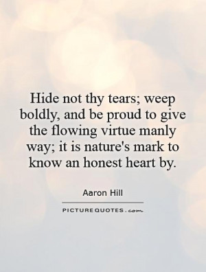 Tear Quotes Aaron Hill Quotes
