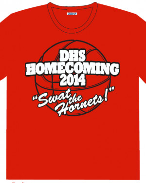 homecoming t shirt design the shirts were printed on wednesday