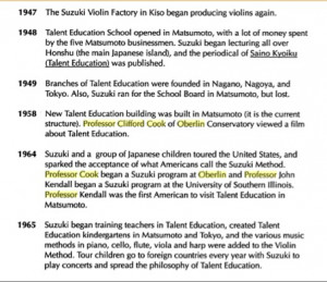 ... by love professor clifford cook viewed a film about suzuki s talent