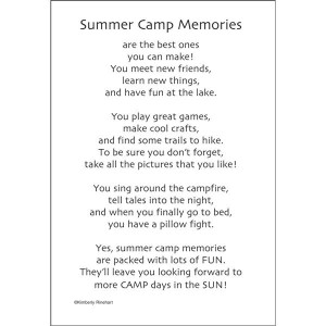 Home Crafts & Projects Boy Scout Summer Camp Memories Sticker