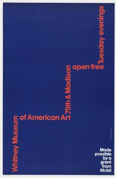 Ivan Chermayeff and Thomas Geismar. Whitney Museum of American Art ...