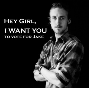 ... one to use for a high school campaign. Ryan Gosling, you’re so hot