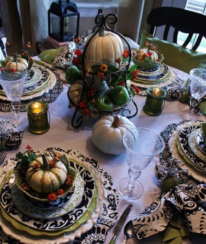 Elegant Thanksgiving Table