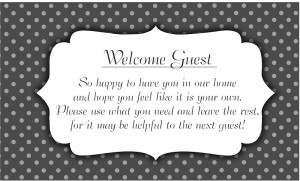 Welcome Guest Basket