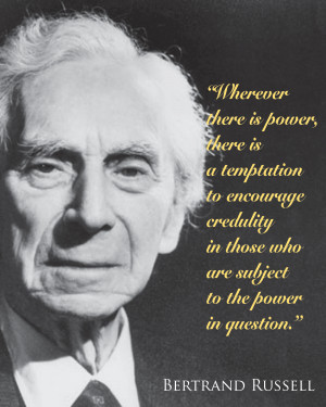 Bertrand Russell, atheist & philosopher