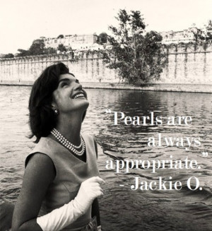 Jackie Kennedy! Love her!!
