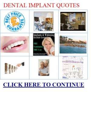 dental implant quotes - Contemporary Implant