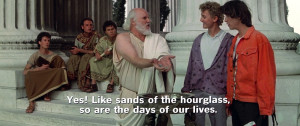 Socrates Bill And Ted In the film bill and ted's