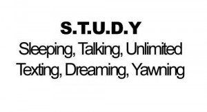 The Meaning Of Study - Funny Quote