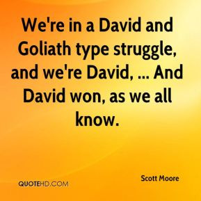 David and Goliath Quotes