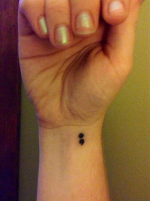 It's actually a very common tattoo to symbolize overcoming depression ...