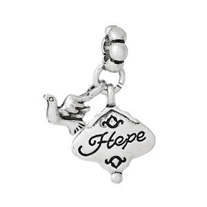 ... -Charm-Bead-Dangle-Dove-Quote-Inspirational-Tag-Words-Peace-Animal