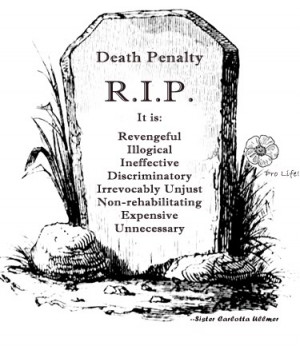 ... SANCTIONED MURDER or for those with weak stomachs THE DEATH PENALTY