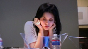 Glum: Katy Perry is seen looking sad as she contemplates her marriage ...