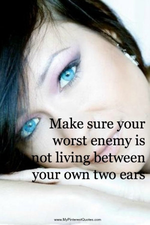 ts nots and no s the negative people the negative thoughts he says get ...