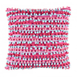 Love You Cotton Pom Cushion