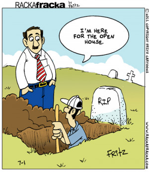 open house by fritz on september 2 2012 in death cartoons real estate ...
