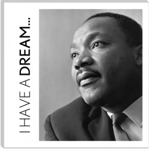 Martin Luther King Jr Quote Canvas Art Print