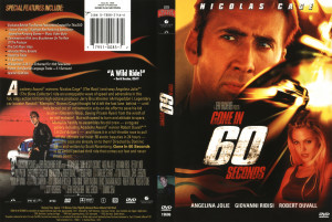 Gone in Sixty Seconds (2000) - front back
