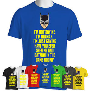 ... DARK-KNIGHT-Soft-Fitted-T-shirt-Funny-Parody-Joker-Robin-Arkham-Gotham