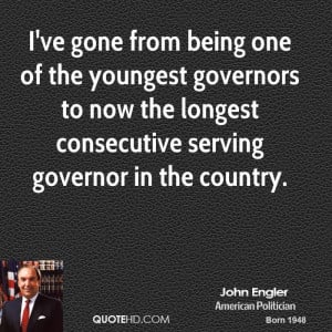 ve gone from being one of the youngest governors to now the longest ...