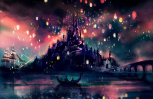 Disney Tangled the lights